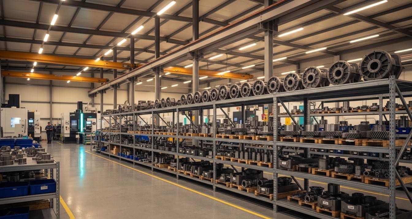 Quanxinfa Machinery parts warehouse